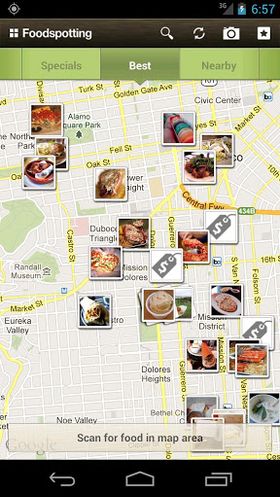 Foodspotting - til Android.