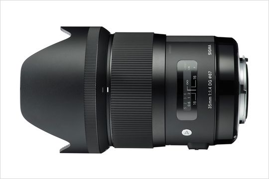 Sigma 35mm f/1.4 DG HSM er svært bra og mye objektiv for pengene.