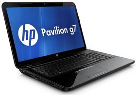 HP Pavilion G7-2128 har 17,3-tommers skjerm og kan spilles litt på.