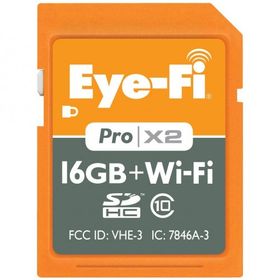 Eye-Fi 16GB Pro X2.