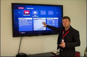 Du kan personliggjøre startskjermen på TV-en så den viser akkurat det du vil.