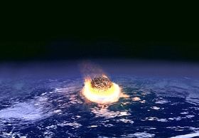 BEGYNNELSEN PÅ SLUTTEN: Meteoren for 65 millioner år siden traff jorden omtrent ved byen Chicxulub i Mexico. Krateret ble funnet først i 1978, og har fått navnet Chicxulubkrateret.