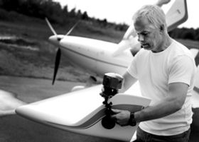 The ViewCam kan brukes på blant annet fly.