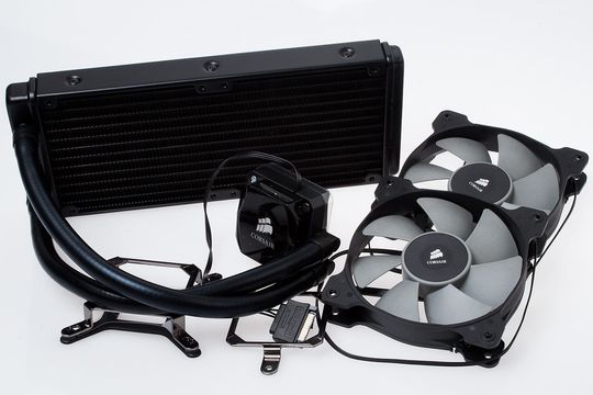 Corsair H100i.