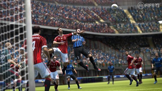Zlatan i aksjon i FIFA 13.