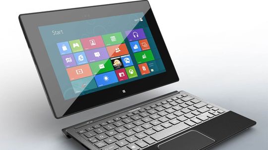 Dette nettbrettet fra Toshiba kjører Windows RT, og minner unektelig om en PC. Men det kan ikke kjøre vanlige PC-programmer.