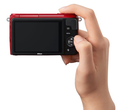 Nikon 1 S1 uten modushjul.