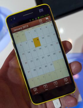 Kalenderen har blitt frisket opp voldsomt i forhold til standardkalenderen i Android.