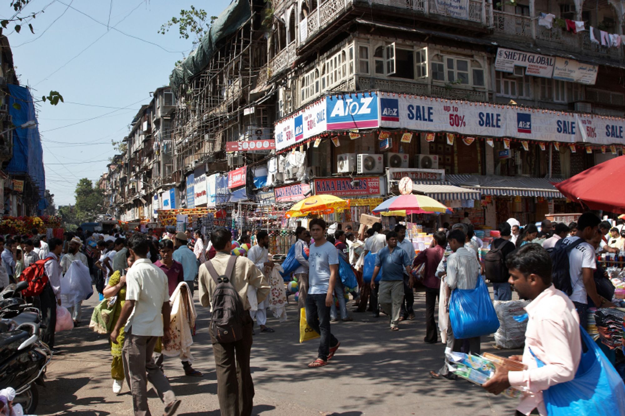 Gigantbyen Mumbai er naturlig nok svært interessant for mobiloperatører som Telenor. I mars kommer frekvensene her på auksjon, til 30 prosent lavere minstepriser enn i november.