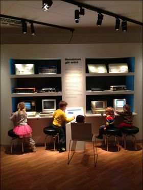 Utstillingen "50 år med fildeling".