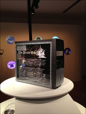 En av de første Pirate Bay-serverne.