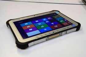 Panasonic Toughpad FZ-G1 er Panasonics første robuste Windows 8 Pro-nettbrett.