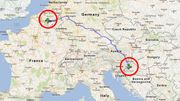 Les Spinnvill GPS-feil sendte kvinne tvers gjennom Europa