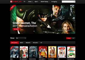 Viasats nett TV, Viaplay, konkurrerer sterkt med Netflix.