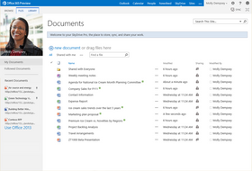 SkyDrive er Microsofts lagringstjeneste i nettskyen.
