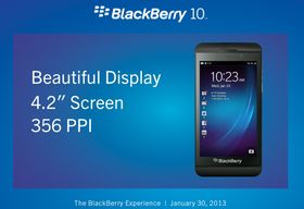 BlackBerry Z10.