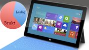 Les Surface Pro får mindre kapasitet enn du tror