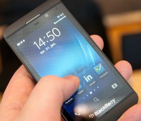BlackBerry Z10 var den første mobilen med BlackBerrys nye BB10-plattform.