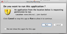 Varselmelding i Firefox.
