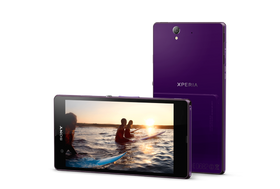 Sony Xperia Z er helt vann- og støvtett.