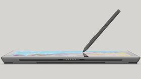 Surface Pro kommer med en såkalt stylus, en digitalpenn du kan leke deg med.