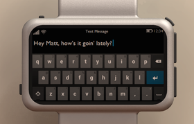 Tastaturet på Neptune Pine skal ha taster på størrelse med de som fins på Apples iPhone.