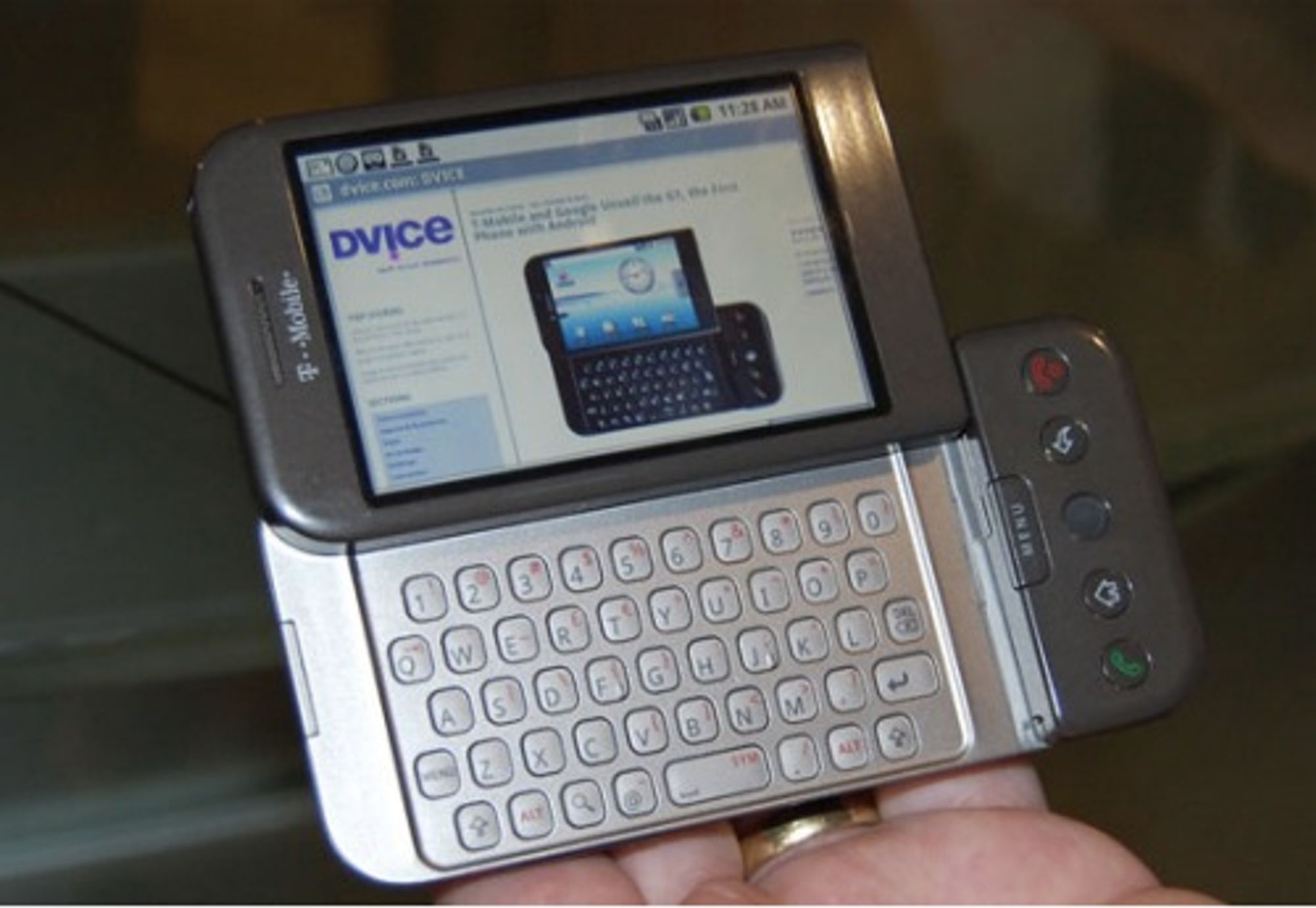 Huawei med Android-mobil