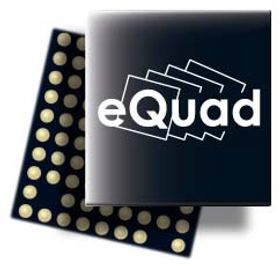 Prosessorarkitekturen eQuad som benyttes i NovaThor L8580 lar hver kjerne kjøre på opptil 2,5 GHz, eller på lavere hastighet med en spenning på bare 0,6 volt.