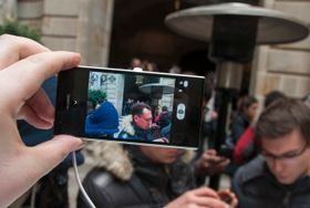 Vi ble litt skuffet av bildene vi tok med Ascend P2.