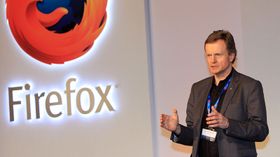 Jon Fredrik Baksaas var med på lanseringen Mozilla Firefox OS.