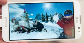Bildene vi så på Optimus G Pro så helt fantastiske ut. Vi regner med de kan ha vært optimalisert for skjermen, men kvaliteten var likevel imponerende.