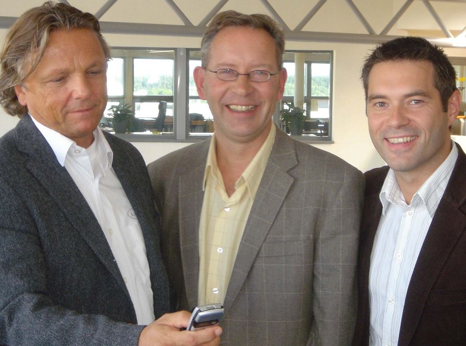 Betaler taxi med mobilen