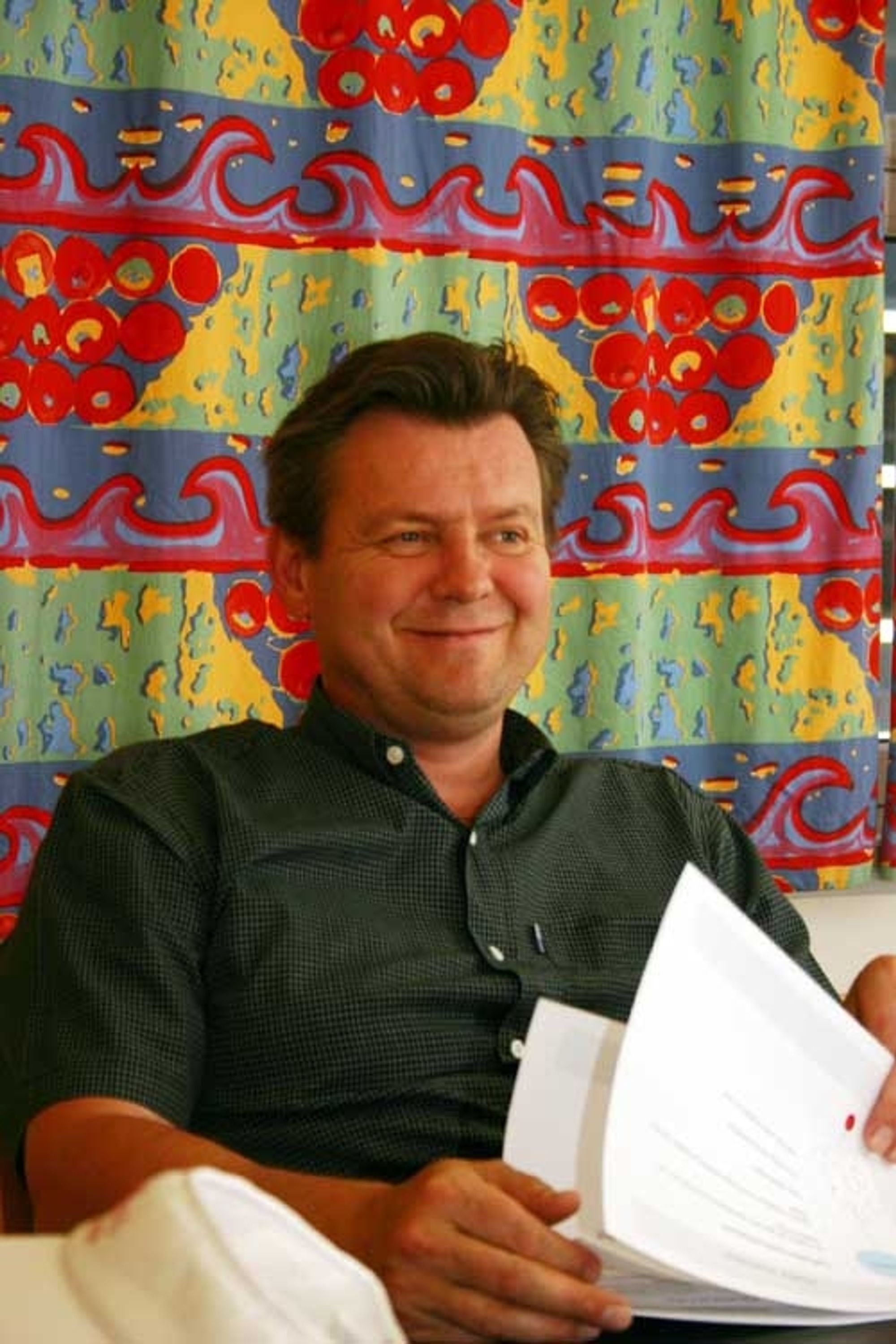 — Vi skal ri av stormen