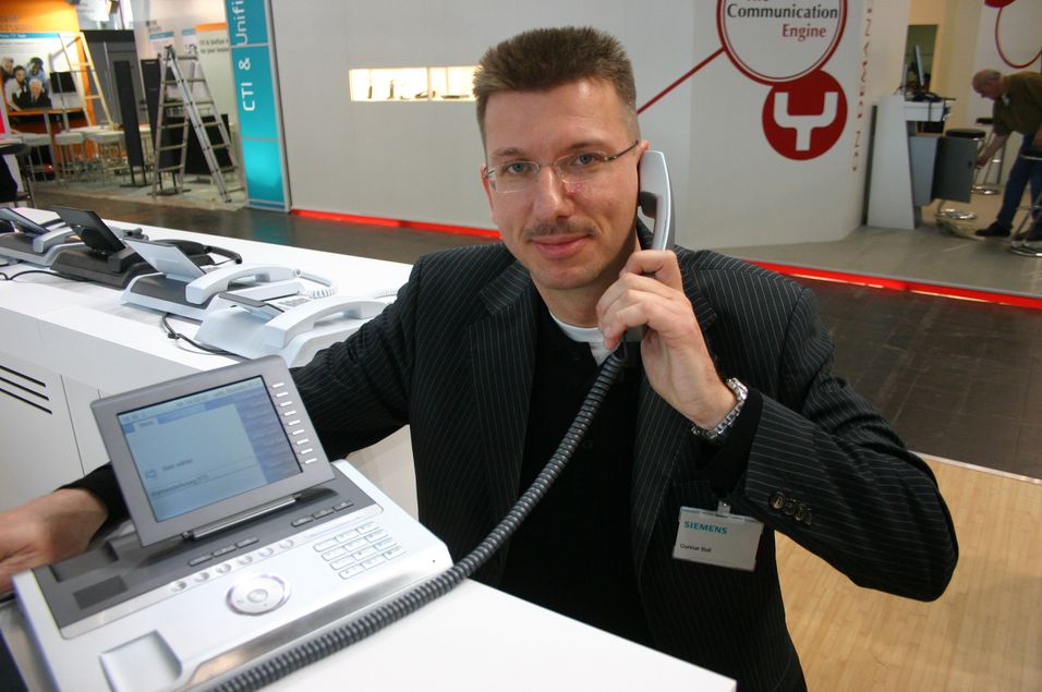 Fasttelefon som håndsett for mobilen
