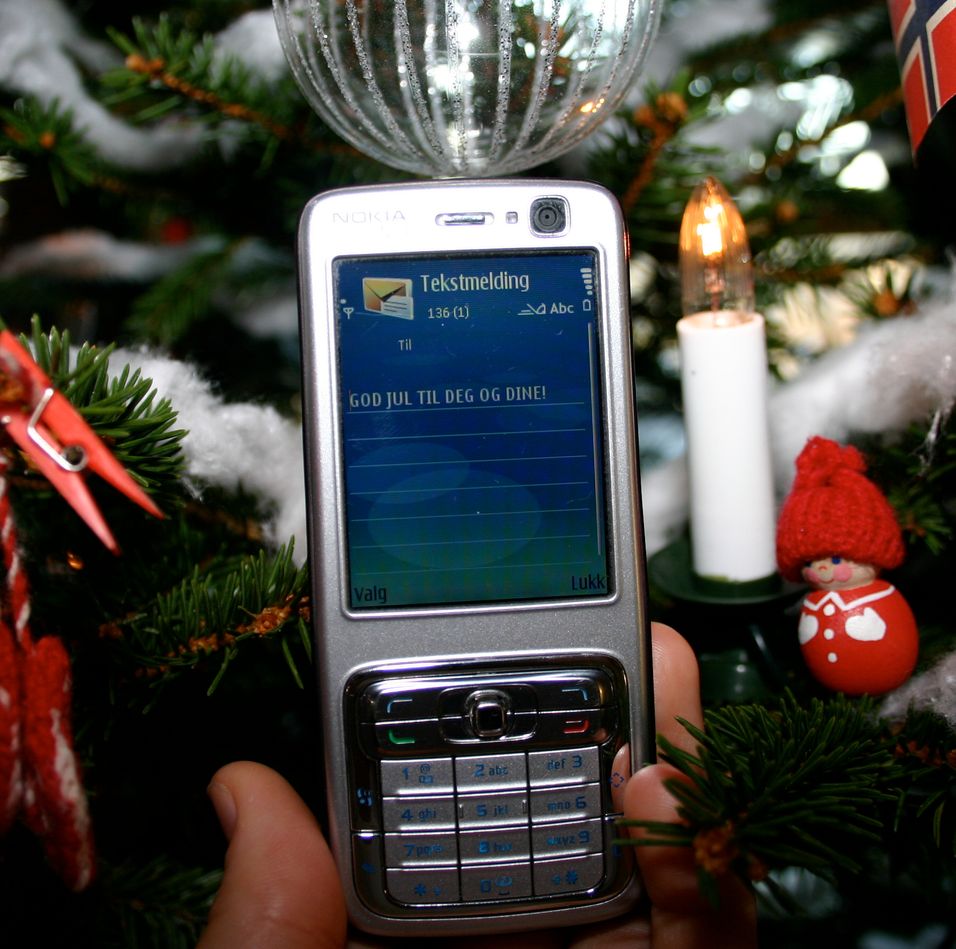 SMS-rekord julaften