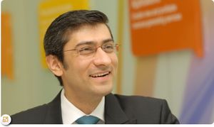 Nokia-sjef Rajeev Suri (bildet) skal ha vært uenig med Halbherr om veien videre for Here.