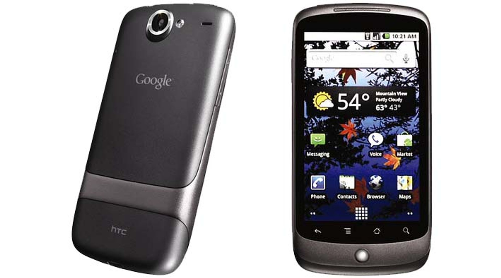Google Nexus One, produsert av HTC