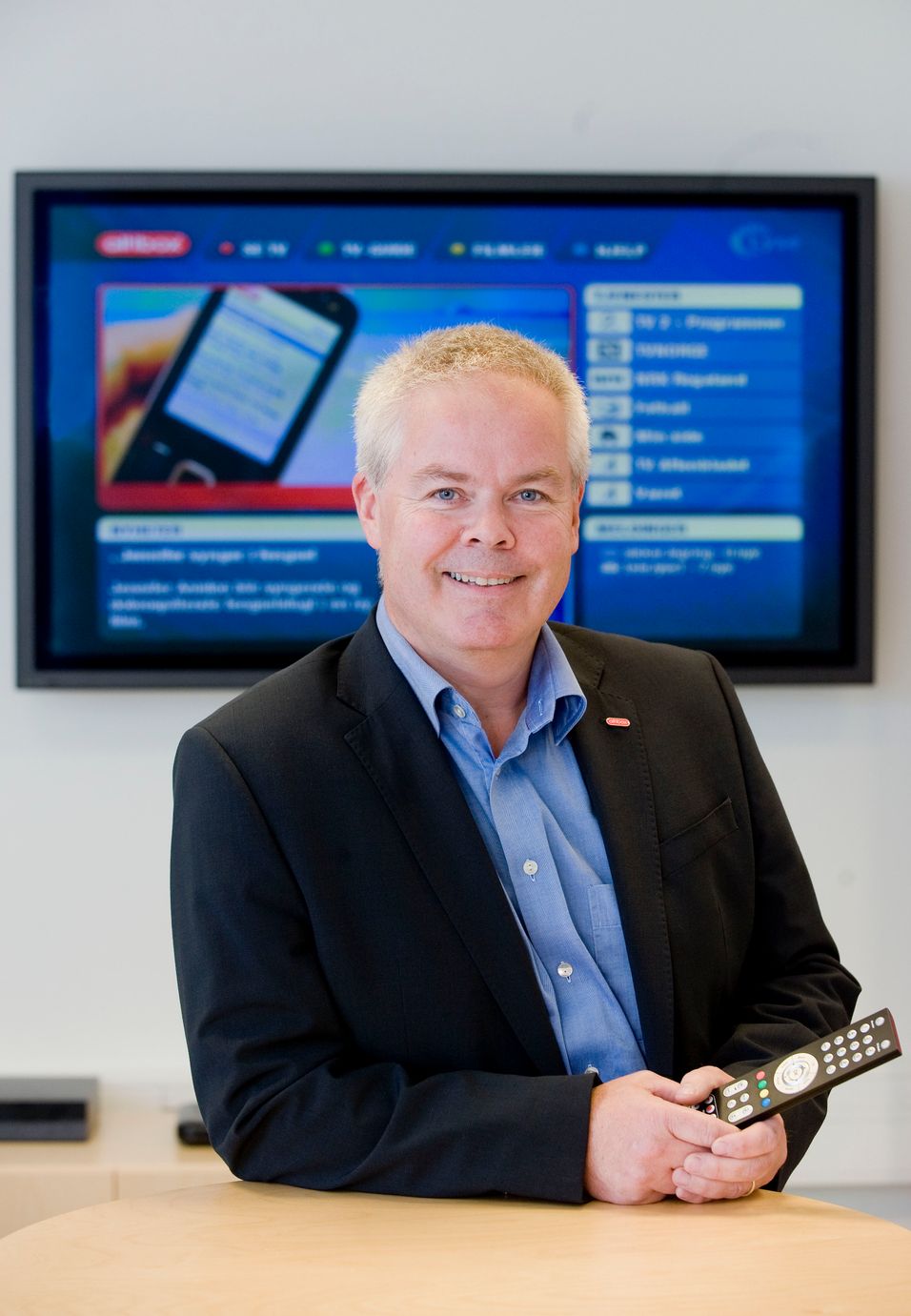 Eirik Gundegjerde skal finne nye markeder for Lyse-konsernets telesatsing.