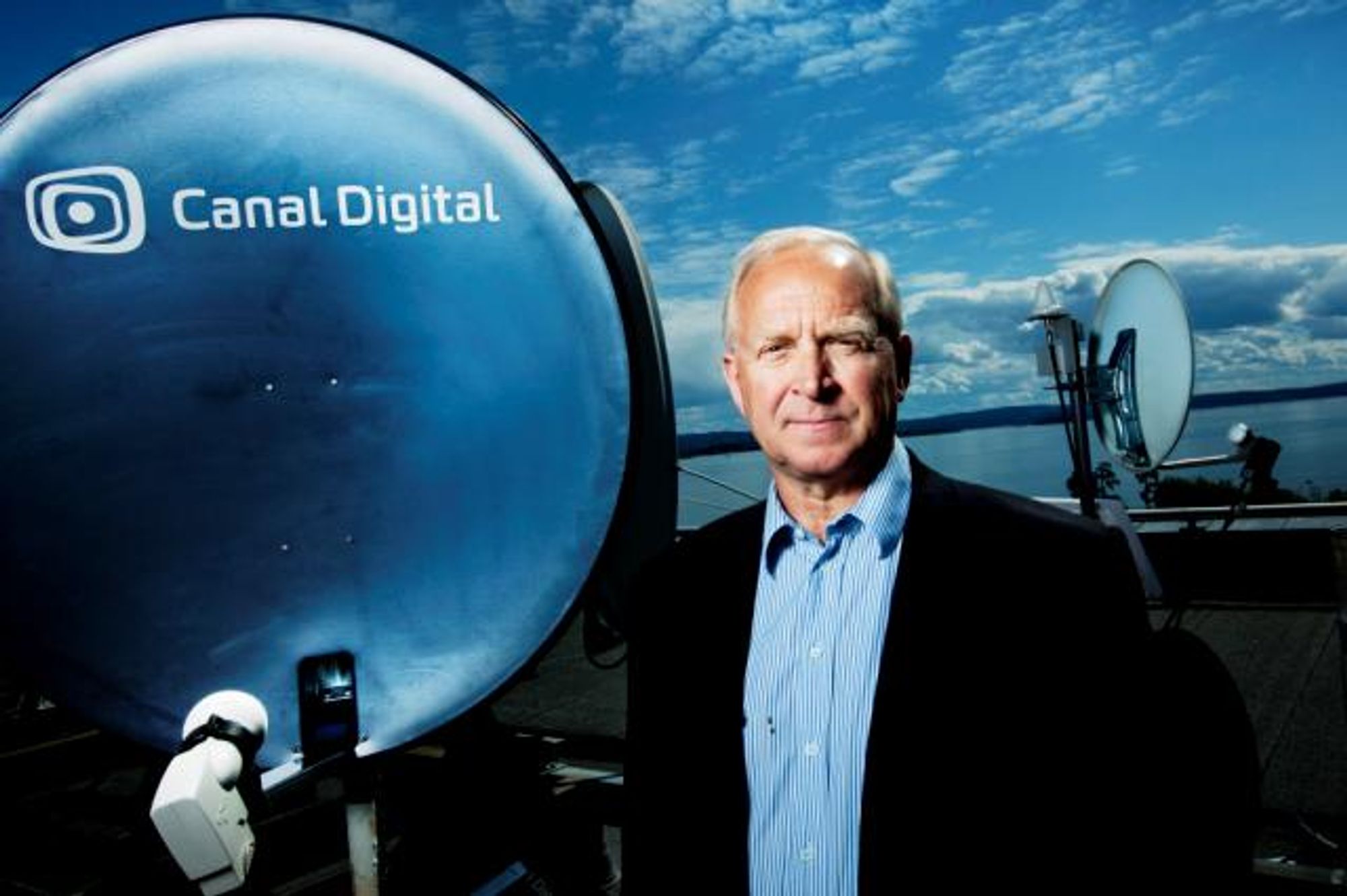 Christian Albech, administrerende direktør i Telenor Broadcast.