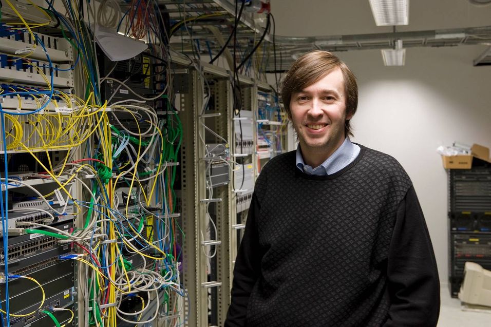 Teknisk direktør Olaf Schelderup i Uninett. Foto: Uninett