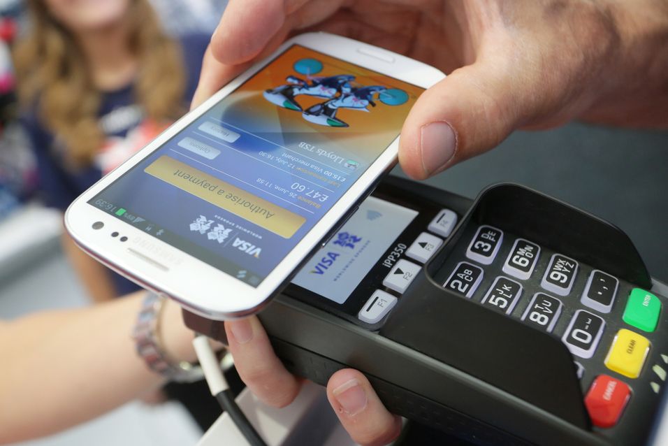 Slik ser Visas Paywaveteknologi ut i bruk.