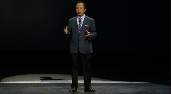 Samsungs toppsjef JK Shin.