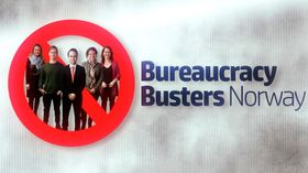 HPs interne moro-plakat for Bureaucracy Busters.