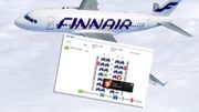 Les Finn en flykamerat med Finnair