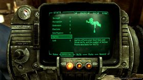 Den originale Pip-Boy 3000.