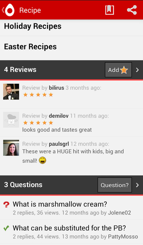 Recipe Search.