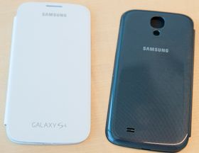 Samsungs flipdeksel kommer selvfølgelig også til Galaxy S4.