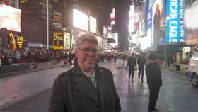 Vi tok bilder med HTC One under svært krevende forhold. Her fra Times Square i New York.