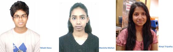 De tre studentene Niladri Basu, Manisha Mohan og Rimpi Tripathy står bak det utradisjonelle undertøyet.