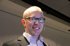 Sverre Haugen i Novaagentum ledet eventet med stø hånd.